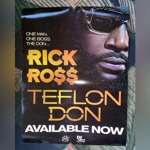 Rick Ross Teflon Don Poster